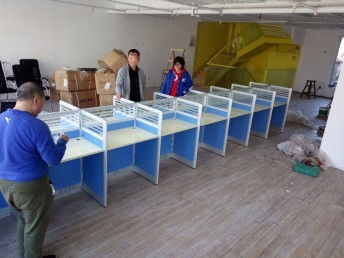 圖 各種一對一培訓桌屏風隔斷課桌椅廠家直銷 天津辦公用品 培訓學校